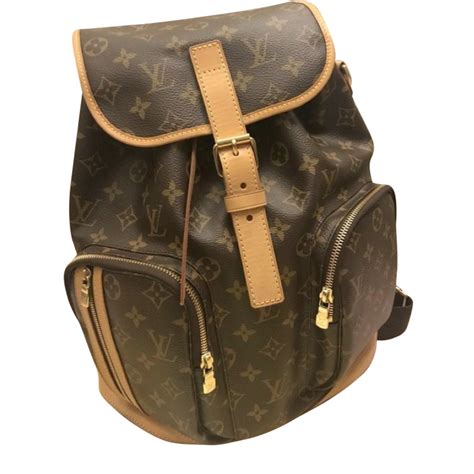 louis vuitton backpack brown